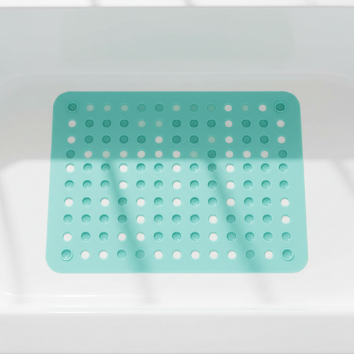 Anti-Slip Silicone Bath Mat with Suction Cups